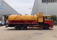 Roestvrije Vrachtwagen van de de Rioleringszuiging van 6x4 16m3 de Schoonmakende